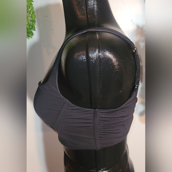 Audrey 3+1 Black Bustier Cropped Corset Top S - Picture 4 of 7